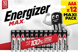 Batteri Max AAA 12-pack