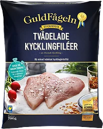 Kycklingbröstfilé 2-delad Fryst