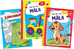 Måla efter nummer-böcker