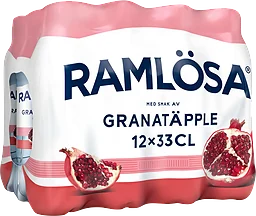 Kolsyrat vatten Granatäpple 12-pack