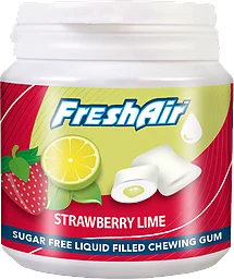 Strawberry Lime Tuggummi Sugar Free