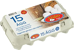 Ägg Frigående S 15-pack