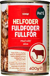 Kattmat Paté Nöt