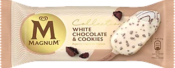 Glasspinne White chocolate & cookies