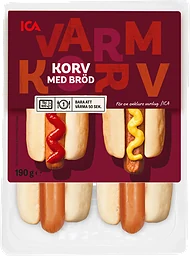 Färdigmat Korv med Bröd 2-p