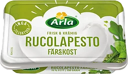 Färskost Ruccolapesto