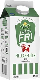 Mellanmjölk Laktosfri 1,5%