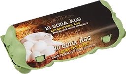 Ägg 10-pack Frigående inomhus