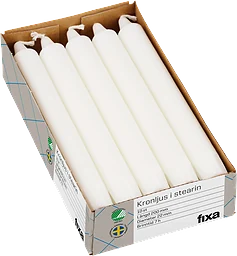 Kronljus Vit 20cm