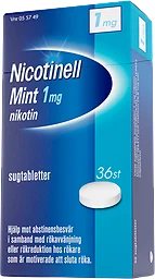 Mint 1mg Nikotinsugtablett