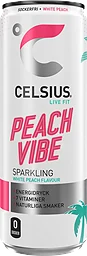 Peach Vibe Energidryck Burk