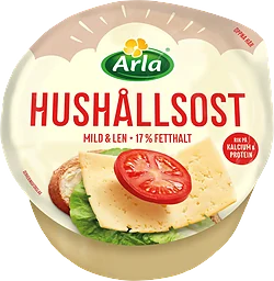 Hushållsost mild 17 % ca