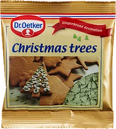 Dekorströssel Christmas trees