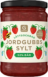 Jordgubbssylt 52% Bär Lättsockrad