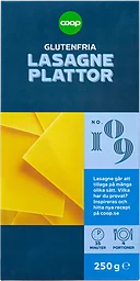 Glutenfria Lasagneplattor