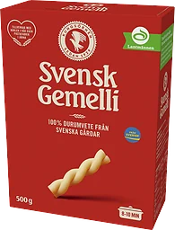 Pasta Svensk Gemelli