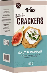 Salt & pepper Crackers Glutenfria