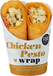 Wrap Chicken Pesto