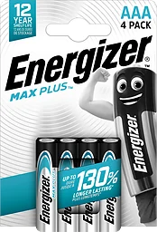 Batteri Max Plus AAA 4-pack