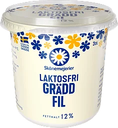 Laktosfri Gräddfil 12%
