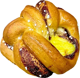 Bulle Med Nutella Och Vaniljkräm