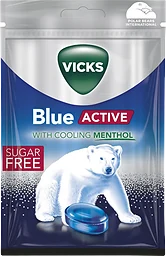 Halstablett Blue Active Strong sockerfri