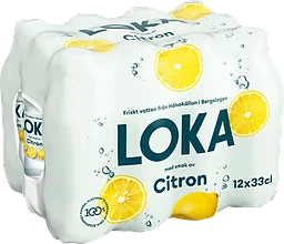 Kolsyrat vatten Citron