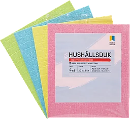 Hushållsduk 4-p