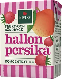 Fruktdryck Koncentrat Hallon & persika