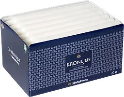 Kronljus Vit 30-p