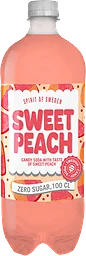Läsk Sweet Peach Zero