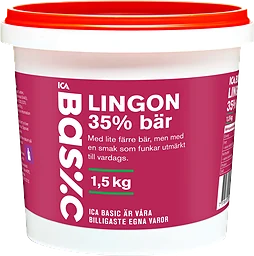 Lingon 35% bär
