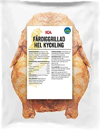 Kyckling hel färdiggrillad