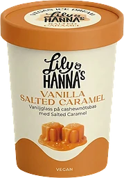 Glass Vanilla & salted caramel