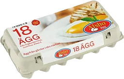 Ägg Frigående 18-p