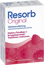 Vätskeersättning Hallon
