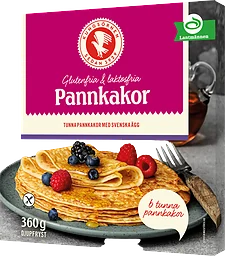 Pannkakor Glutenfria&laktosfri Frysta/6-pack