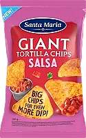 Tortilla Chips Giant Salsa