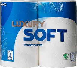 Toalettpapper Luxury soft 4-pack