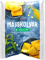 Majskolv i bit Fryst