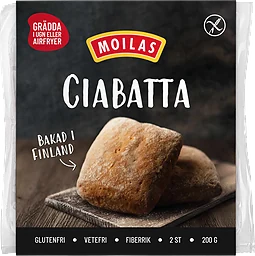 Glutenfri Ciabatta 2-pack