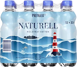 Naturell Kolsyrat Vatten Pet