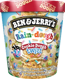 Glass Rain-dough Cookie Dough Twist