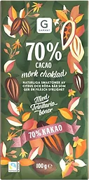 70% Cacao Mörk Choklad