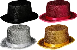 Glitterhatt 31cm