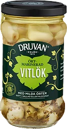 Vitlöksklyftor i Örtmarinad
