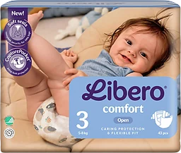 Blöjor Comfort Strl 3 5-8kg 43-p