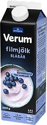 Blåbär Filmjölk