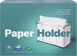 Pappershållare Lambi 1-p Serla
