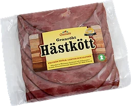 Hästkött Granrökt
